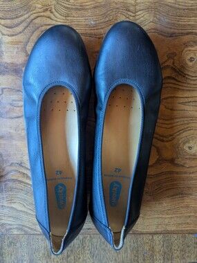 Wolky Black Ballet Flats - Size 42